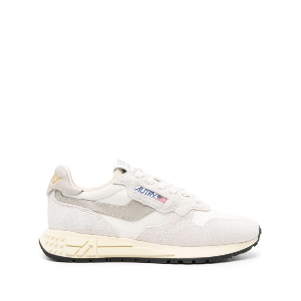 Reelwind panelled suede sneakers