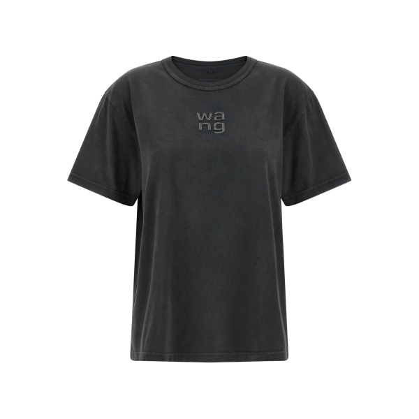 rhinestone logo T-shirt