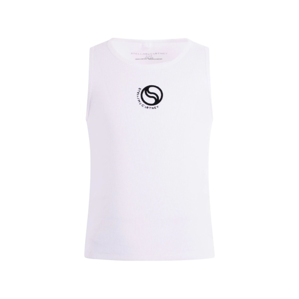 ribbed embroidered top