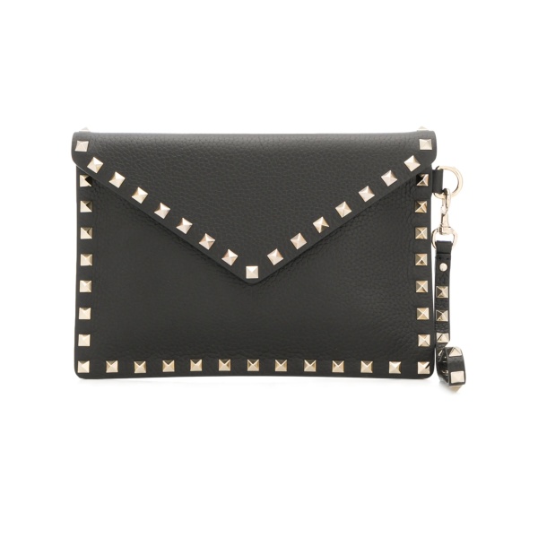 Rockstud envelope clutch