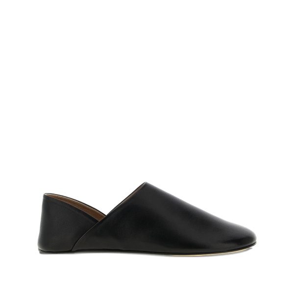 rounded-toe loafers