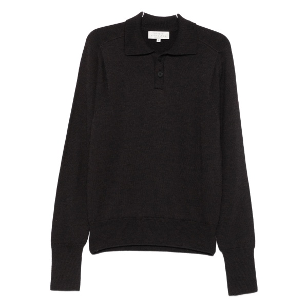 Sark polo two-button jumper