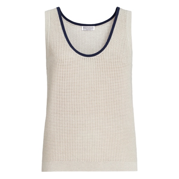 scoop-neck tank top