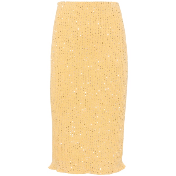 sequin-embellished pencil skirt