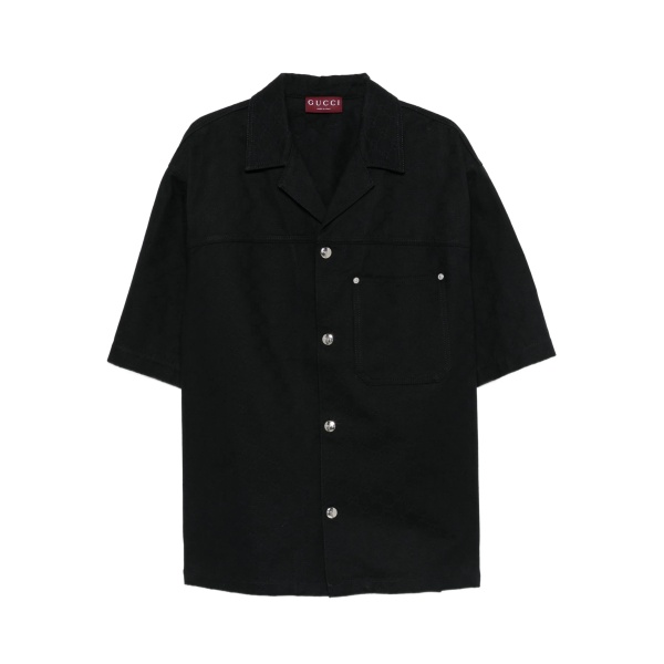 short-sleeve button shirt