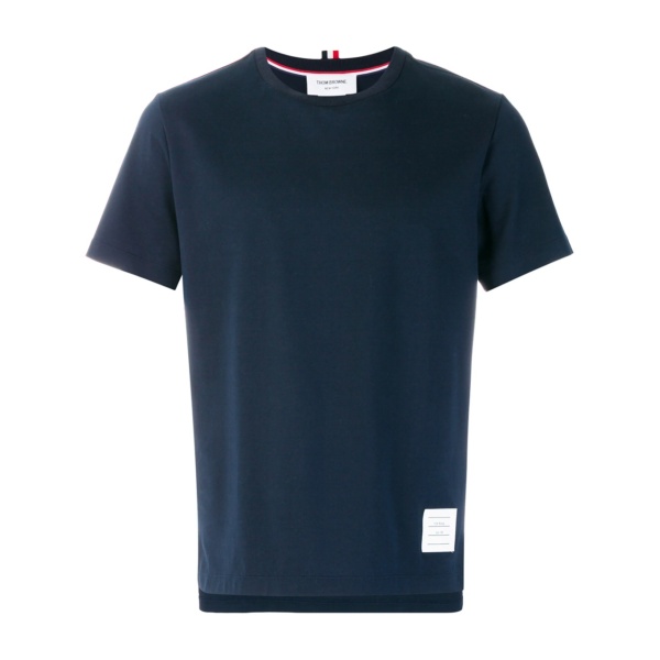 Side Slit Relaxed Short-Sleeve Tee