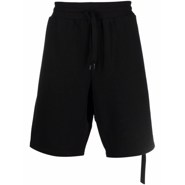 side-zip detail track shorts