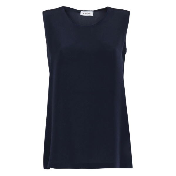 silk crepe top