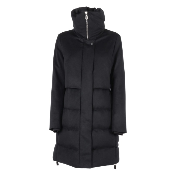 Silveria funnel-neck coat