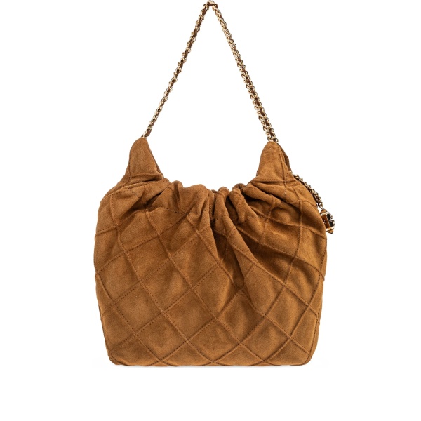 small chain-strap tote bag