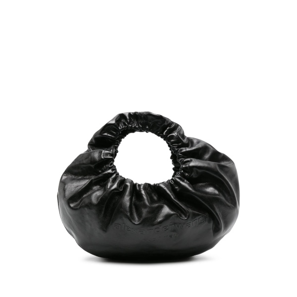 small Crescent leather bag