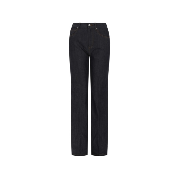 straight-leg jeans