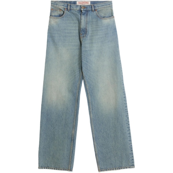 straight-leg jeans