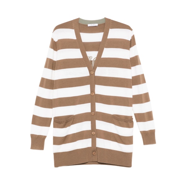 striped cardigan