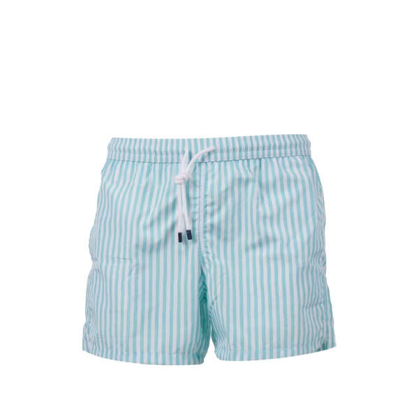 striped swim trousers
