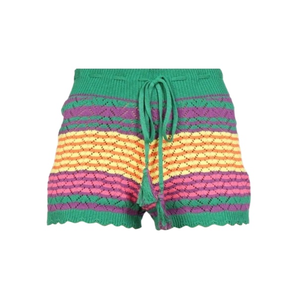 tassel-detail drawstring shorts