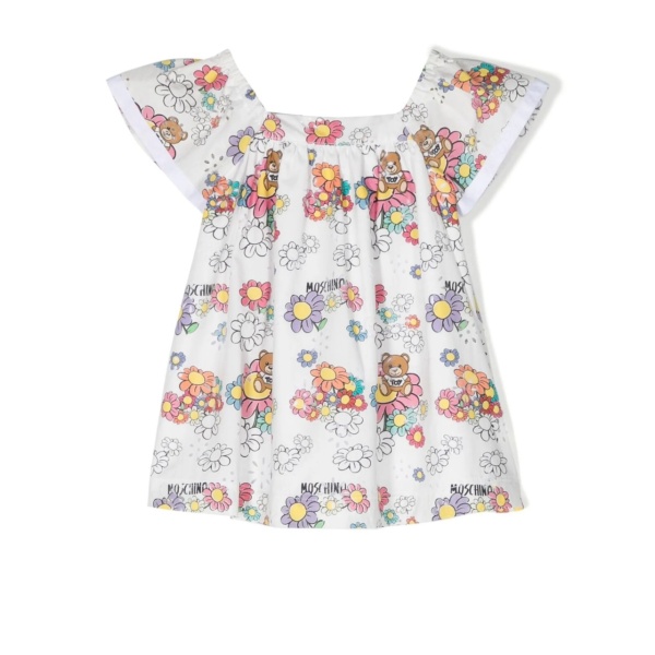Teddy Bear cotton dress