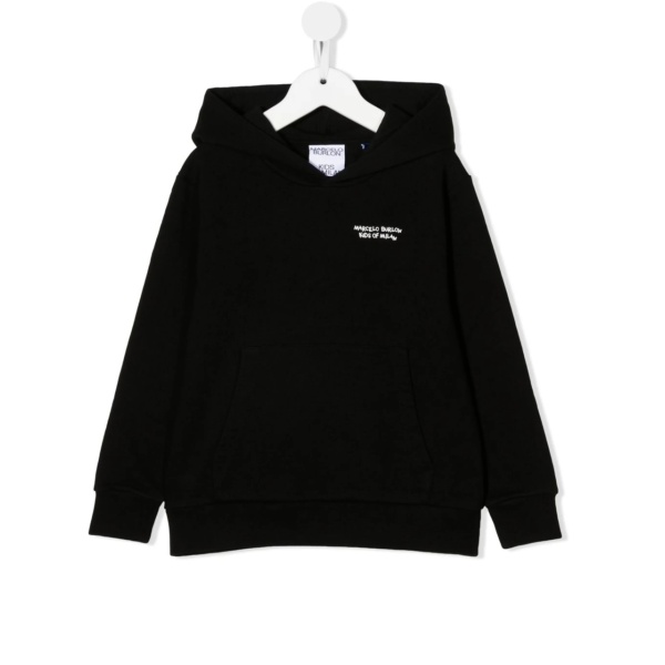 Tempera Cross logo-print hoodie
