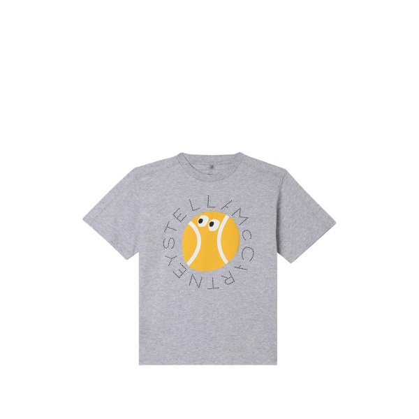 tennis ball graphic T-shirt