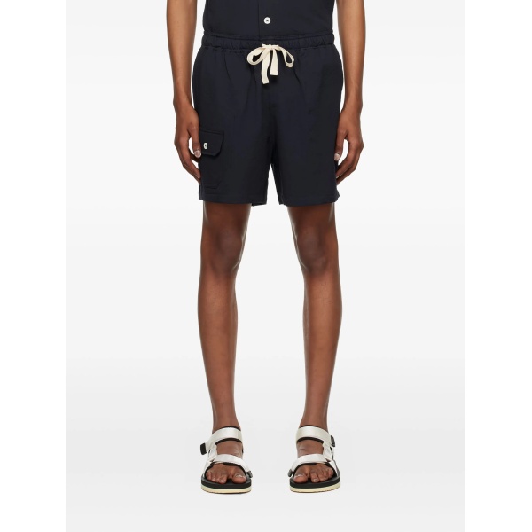 textured pocket shorts