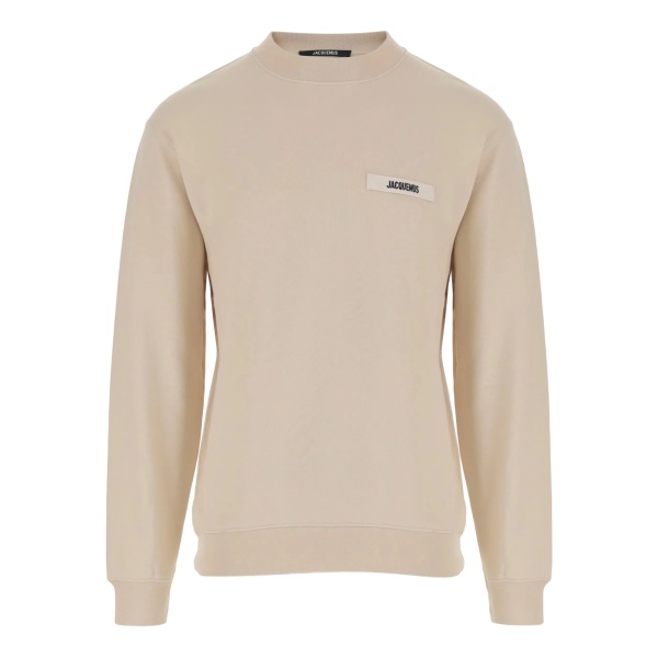 The Gros Grain logo-plaque crewneck sweatshirt