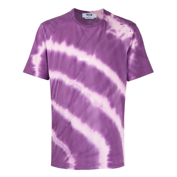 tie-dye print T-shirt