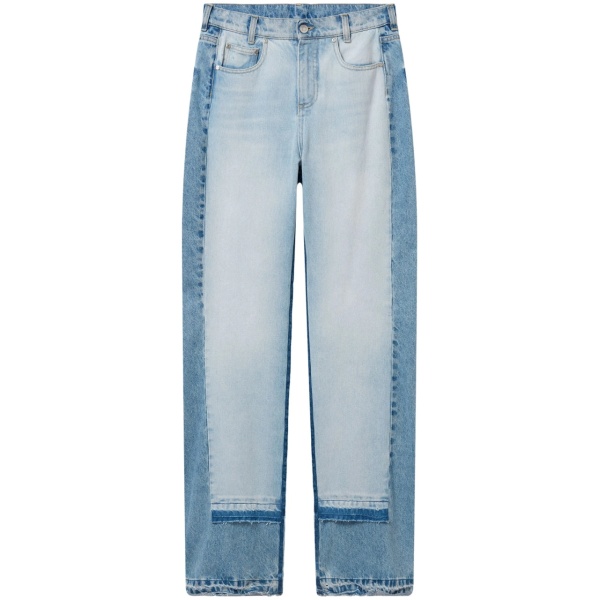 two-tone jeans