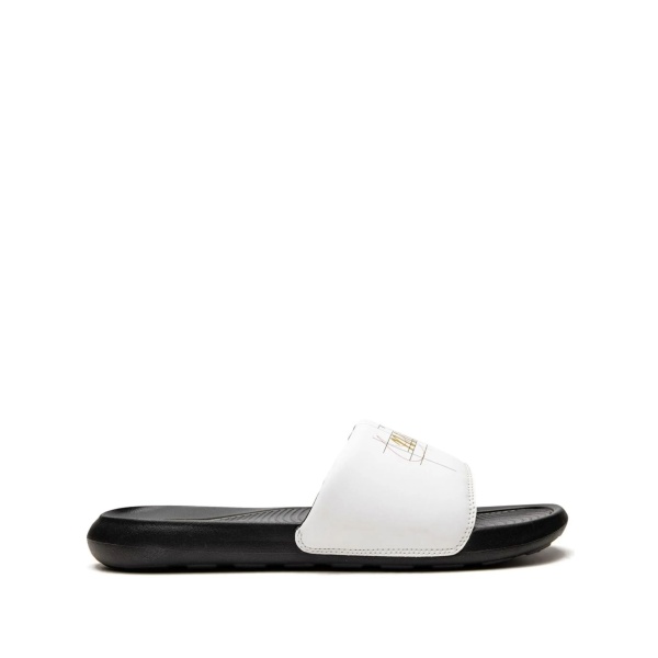 Victori One logo-print slides