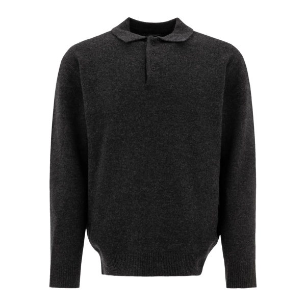 wool polo shirt