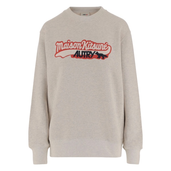 x Maison Kitsuné appliqué sweatshirt