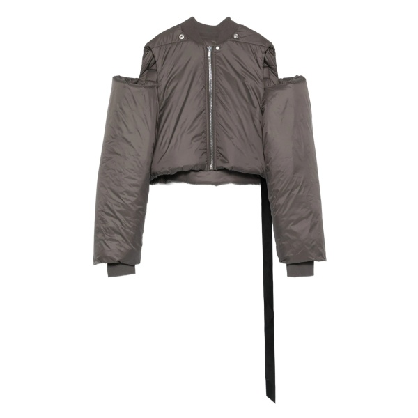 zip-front cropped jacket