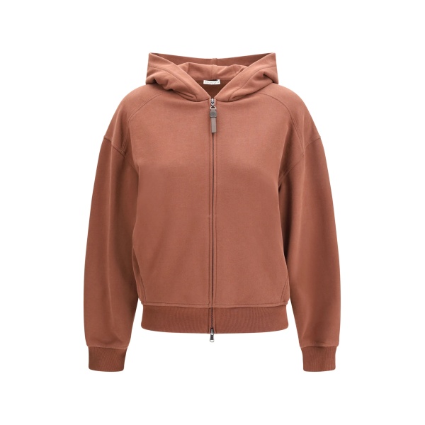 zipped hoodie