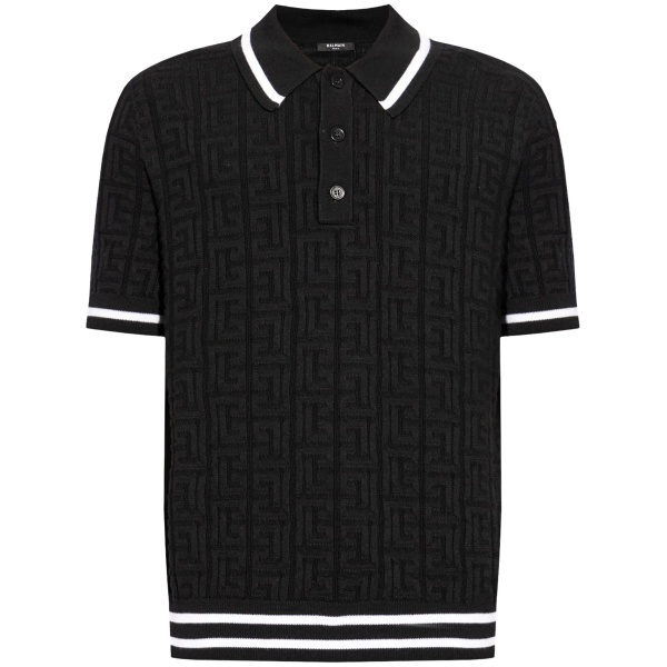 4G knitted polo shirt