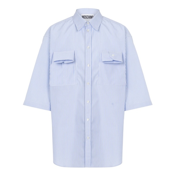 appliqué-detail shirt