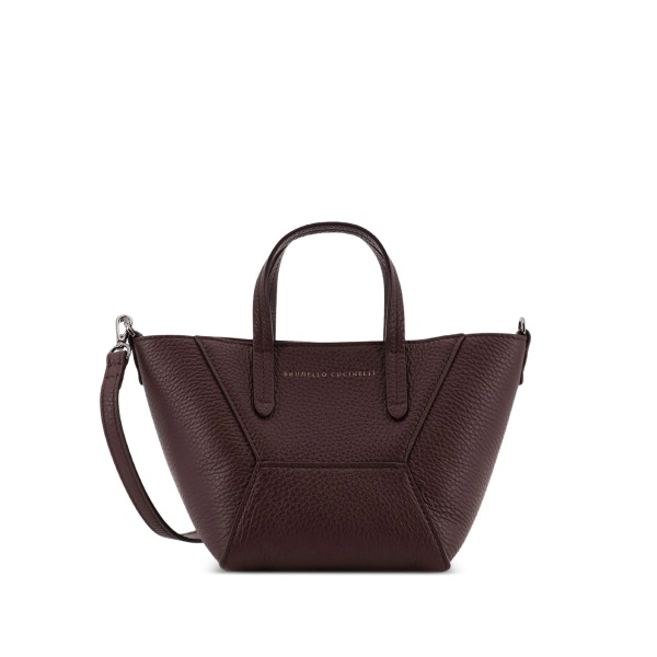 BC Duo textured top handle shoulder bag