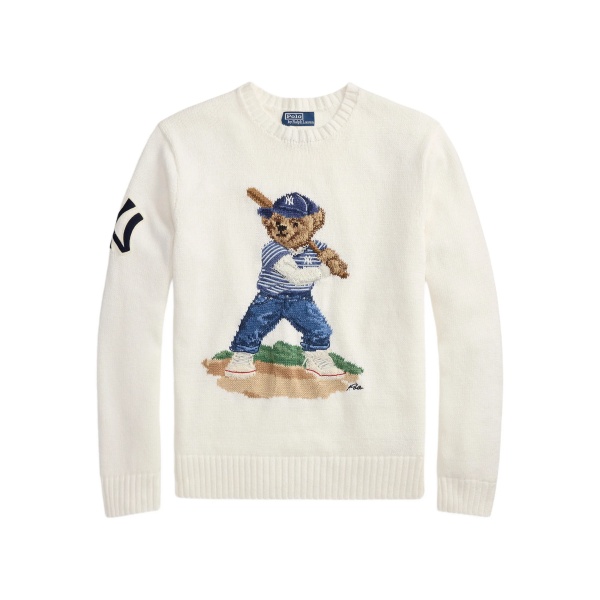 bear graphic sweater