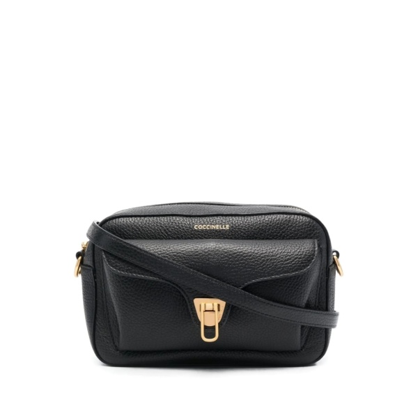 Beat leather crossbody bag