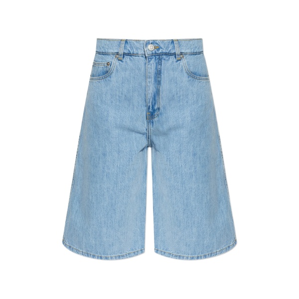 belt-detail shorts