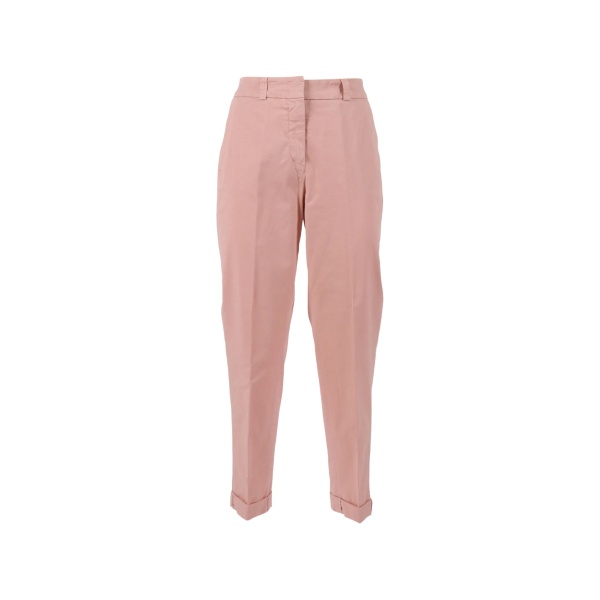 belt-loop cuffed trousers