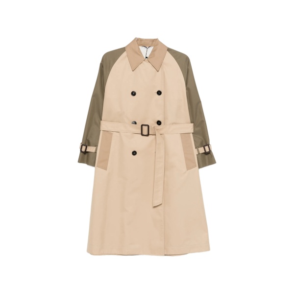belted double-breasted coat