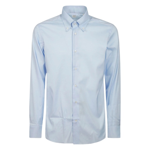 button-down cotton shirt