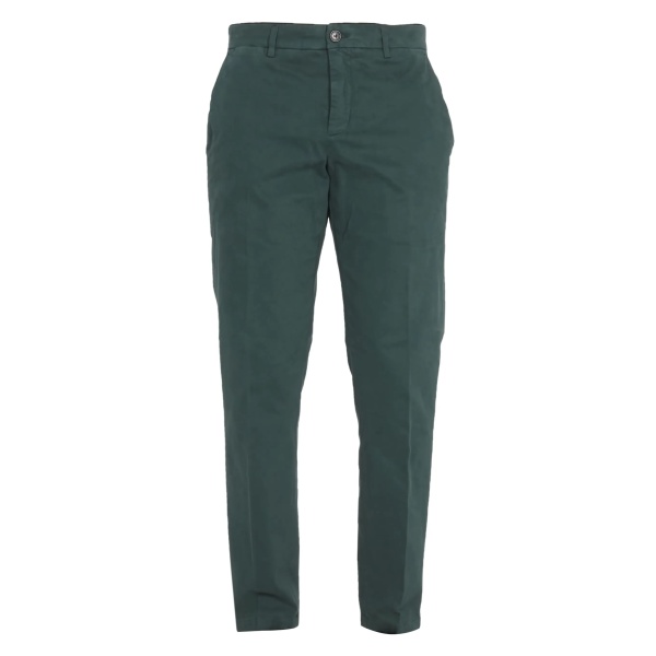 button-fastening trousers