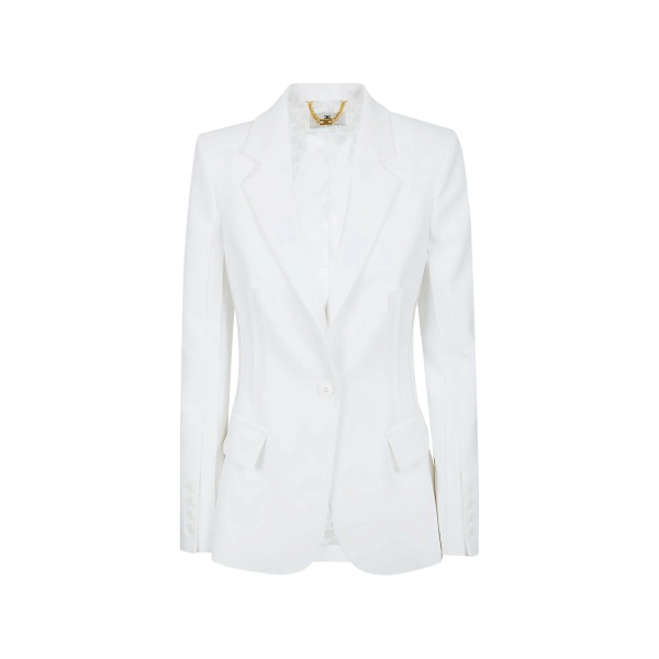 button single-breasted blazer