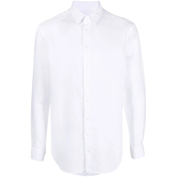 button-up linen shirt