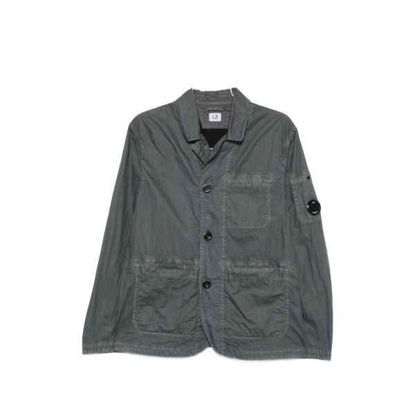 buttoned pocket jacket