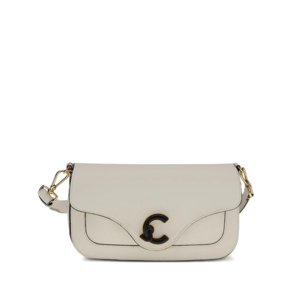C-Me logo-plaque shoulder bag