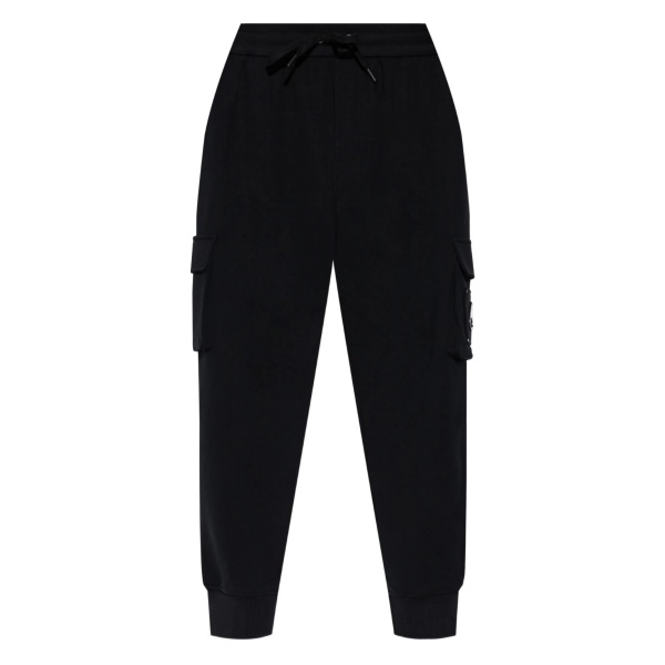 cargo-pocket track pants
