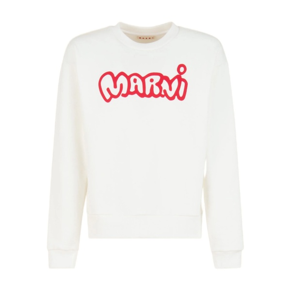 cartoon-logo cotton sweater