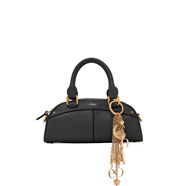 charm-detail shoulder bag