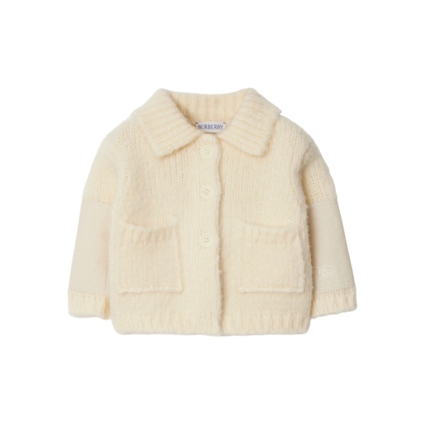 chunky-knit cardigan